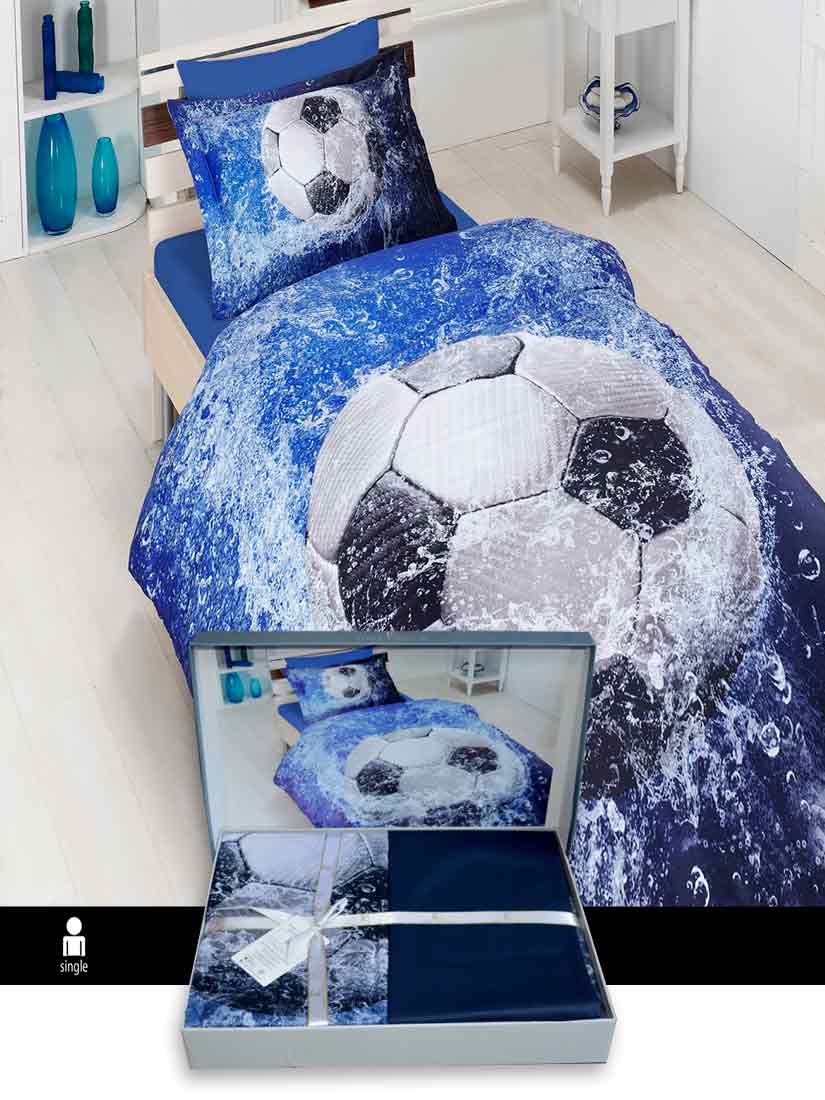 First Choice 3DS-121 Football | Постельное белье сатин полуторное