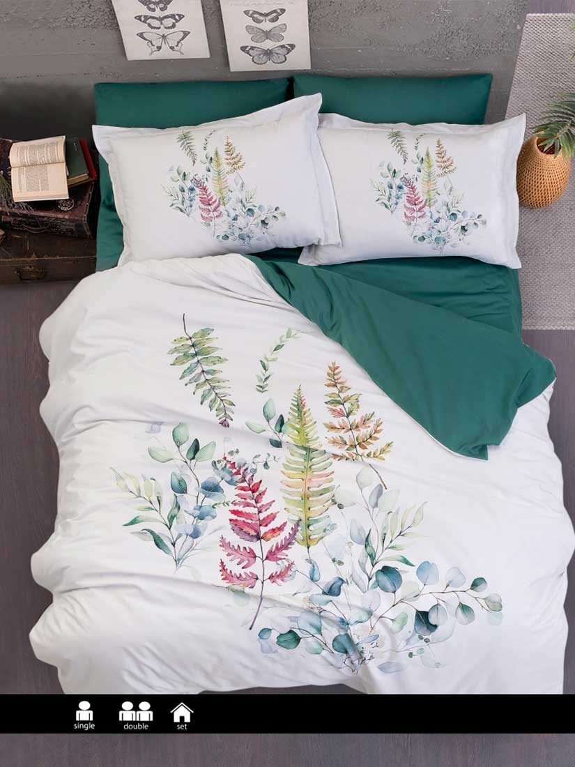 First Choice 3DS-150 Sarnia Oil Green | Постельное белье сатин