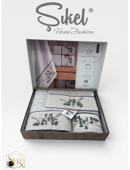 Şikel Home Fashion (EFLIN) Набор полотенец (3 предмета)