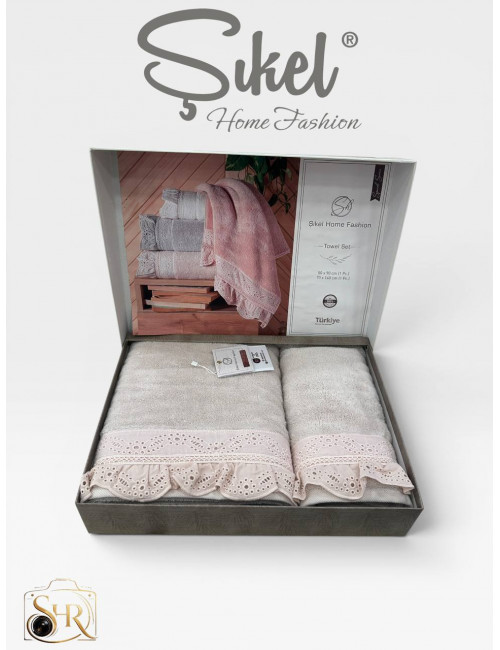 Şikel Home Fashion  Набор полотенец ( 2 предмета)