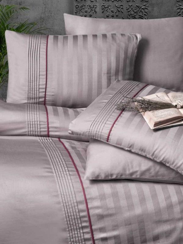 First Choice DLX-221 MODALİFE LAVENDER | Постельное белье сатин делюкс