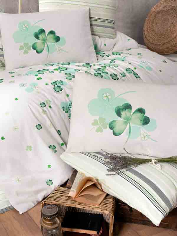 FIRST CHOICE R-316 CHANCE GREEN | Постельное белье ранфорс