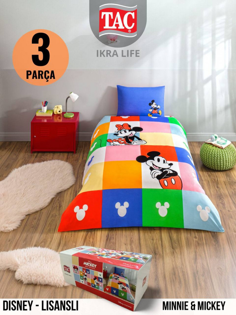 TAC MInnie & Mickey / ЛИЦЕНЗИОННОЕ ПОСТЕЛЬНОГО БЕЛЬЯ С ГЕРОЯМИ ИЗ МУЛЬТИКОВ
