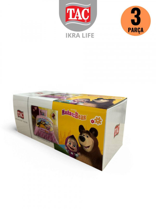 TAC Disney Masha the Bear / ЛИЦЕНЗИОННОЕ ПОСТЕЛЬНОГО БЕЛЬЯ С ГЕРОЯМИ ИЗ МУЛЬТИКОВ