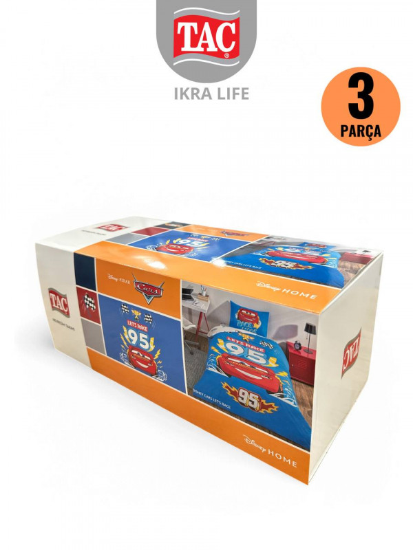 TAC Disney Cars Lets Race / ЛИЦЕНЗИОННОЕ ПОСТЕЛЬНОГО БЕЛЬЯ С ГЕРОЯМИ ИЗ МУЛЬТИКОВ