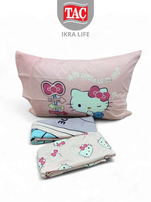 TAC Disney Hello Kitty Travel / ЛИЦЕНЗИОННОЕ ПОСТЕЛЬНОГО БЕЛЬЯ С ГЕРОЯМИ ИЗ МУЛЬТИКОВ