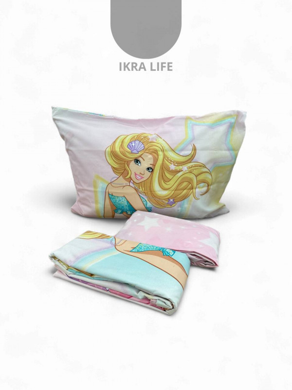 TAC Disney Barbie Marmied / ЛИЦЕНЗИОННОЕ ПОСТЕЛЬНОГО БЕЛЬЯ С ГЕРОЯМИ ИЗ МУЛЬТИКОВ