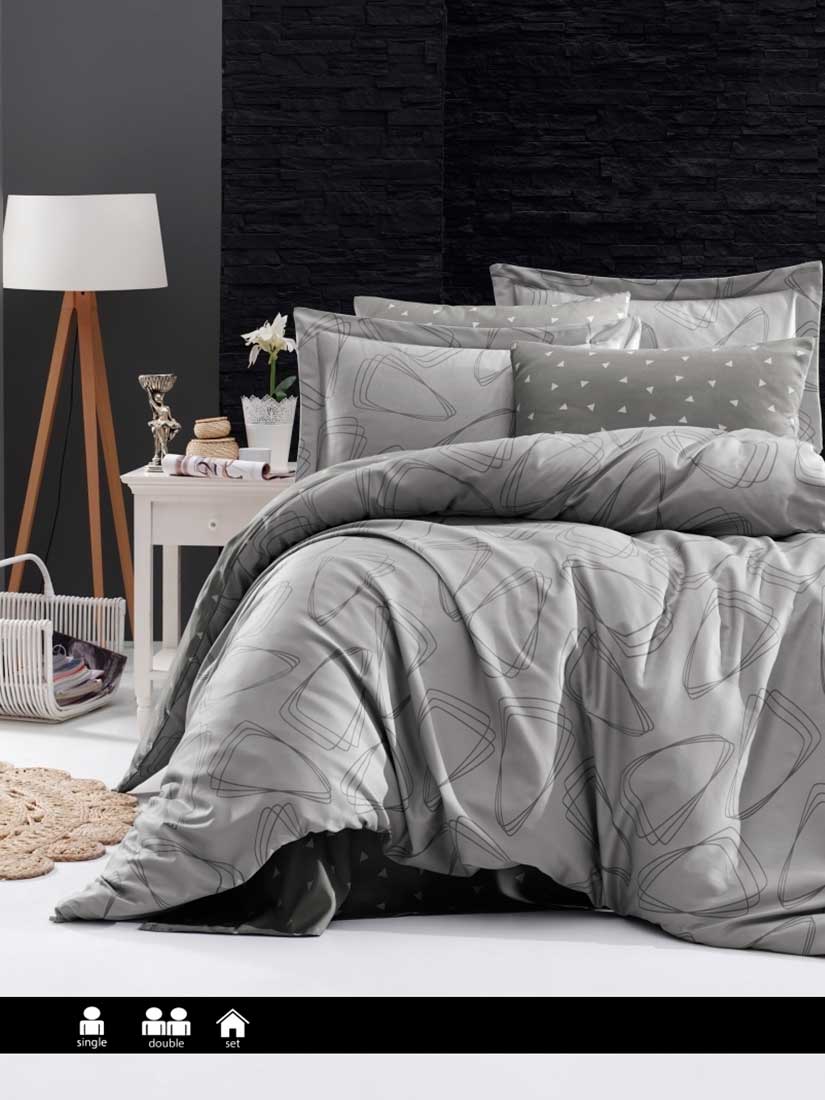 First Choice S-354 Rovena Grey | Постельное белье сатин