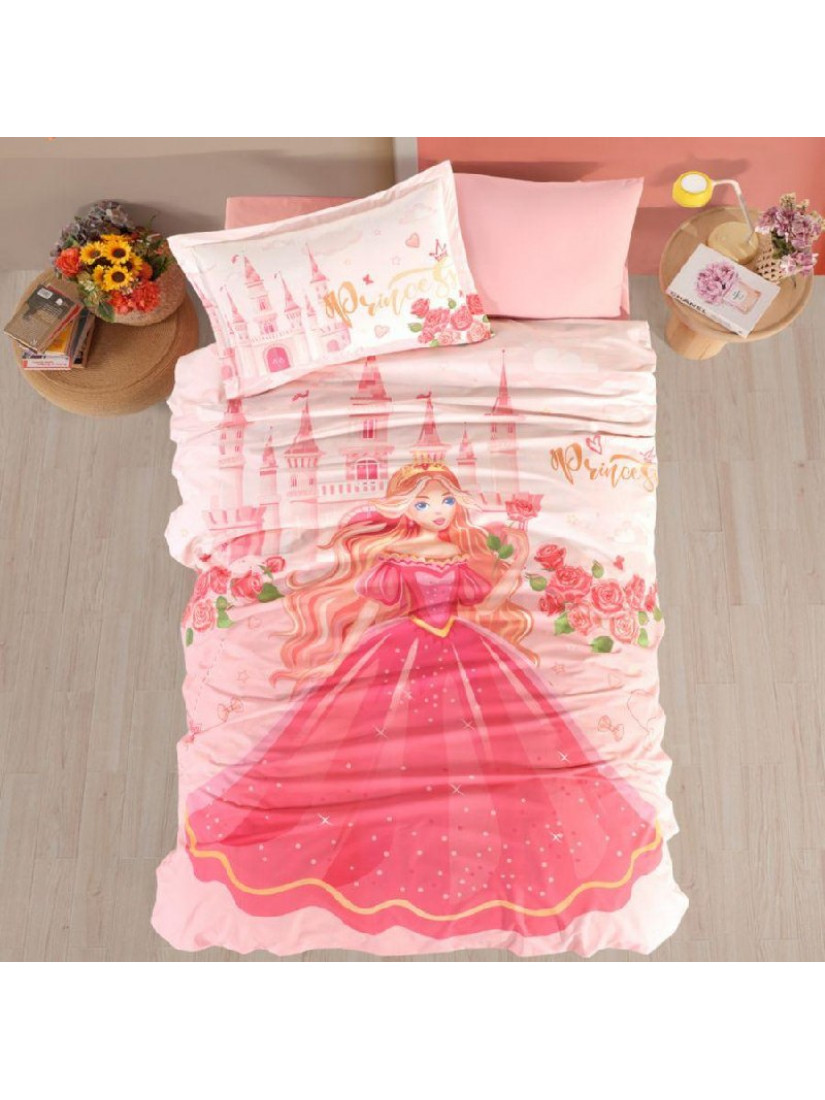 Clasy Princess v1 —  Подростковый Полутороспальное комплект постельного белья из 100% хлопка