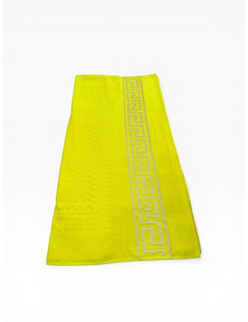 Пляжное полотенце Versace (желтый, хлопок)