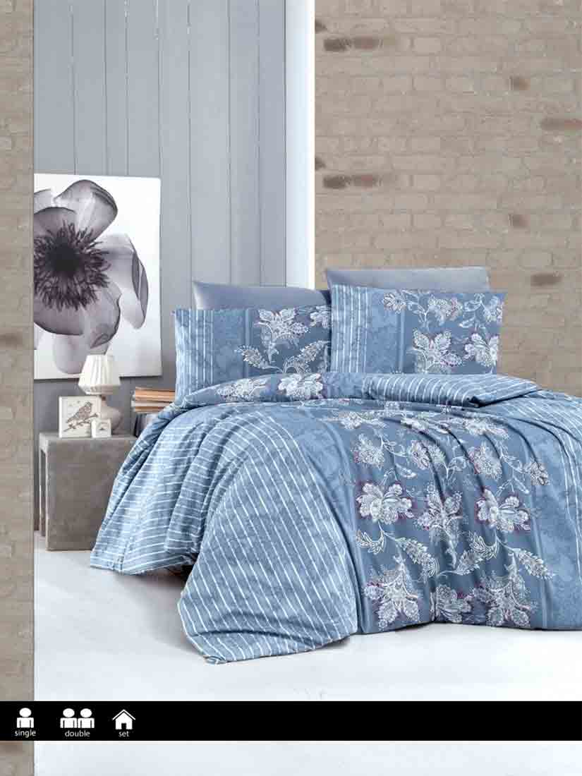 First Choice R-164 Polca indigo | Постельное белье ранфорс