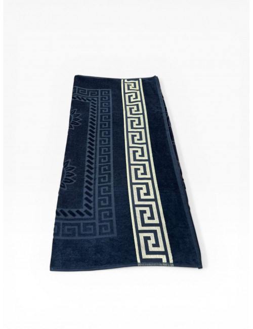 Пляжное полотенце Versace (черный, хлопок)